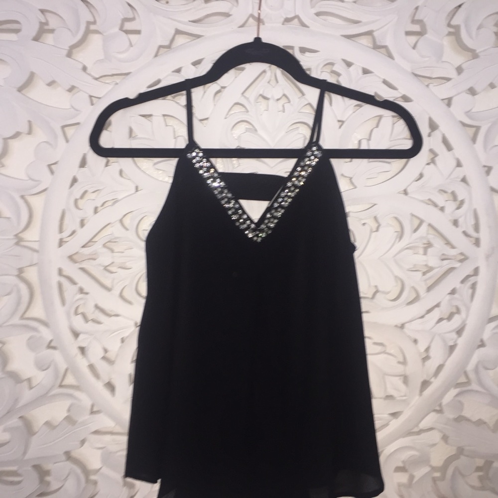SOLD - Beaded Dressy Blouse
